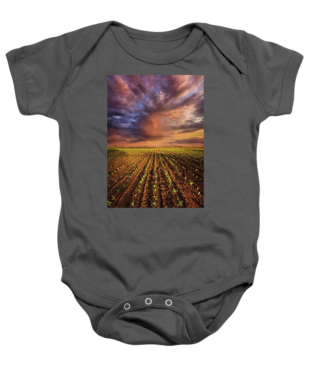 Spring Baby Onesie featuring the photograph A New Season by Phil Koch