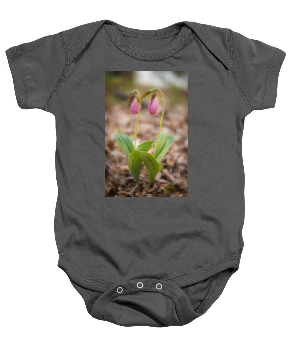 Spring Baby Onesie featuring the photograph A Pair by Joye Ardyn Durham