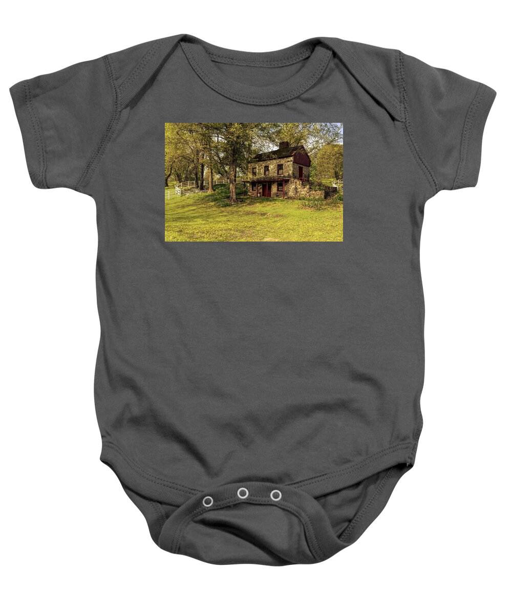 Home Baby Onesie featuring the photograph A Place in Our Hearts by David Dehner