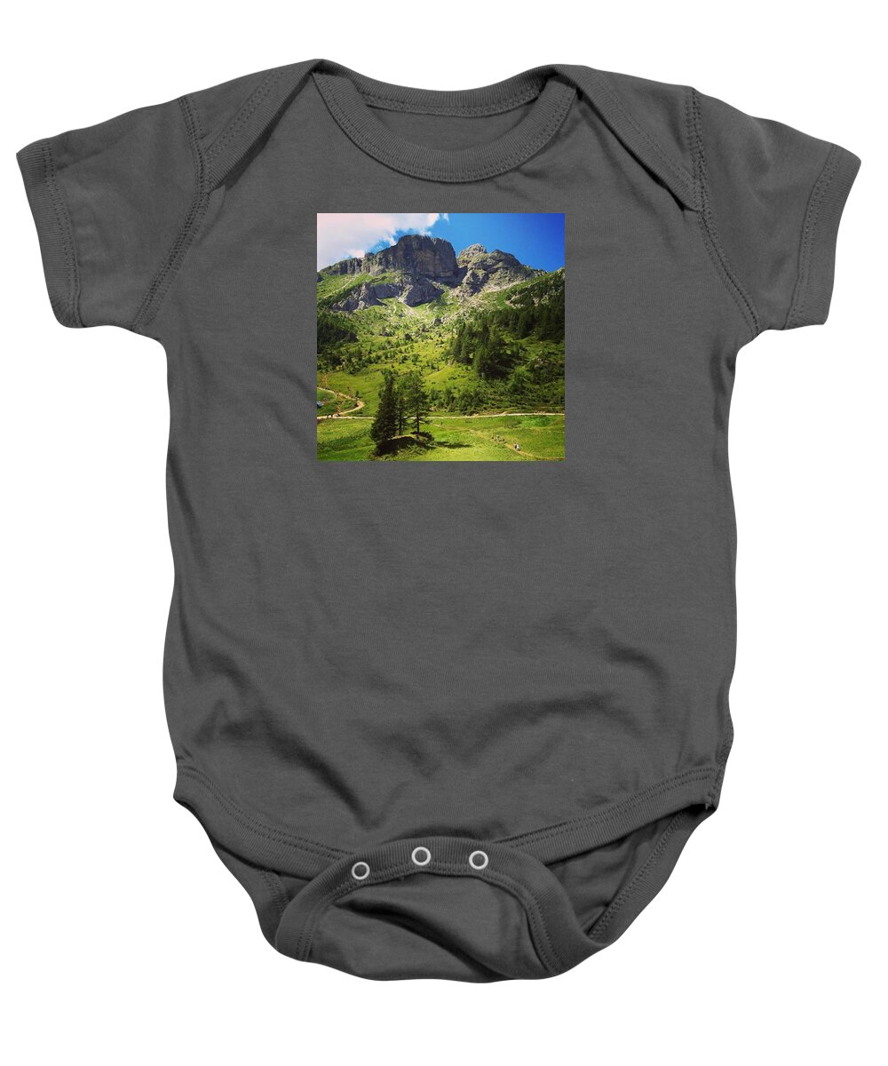 Mountains Baby Onesie featuring the photograph A Trip To Remember by Mihaela Raluca