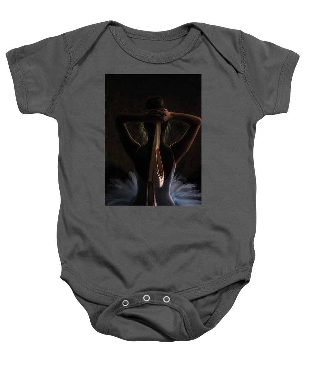 Teresa Blanton Baby Onesie featuring the photograph After the Dance by Teresa Blanton