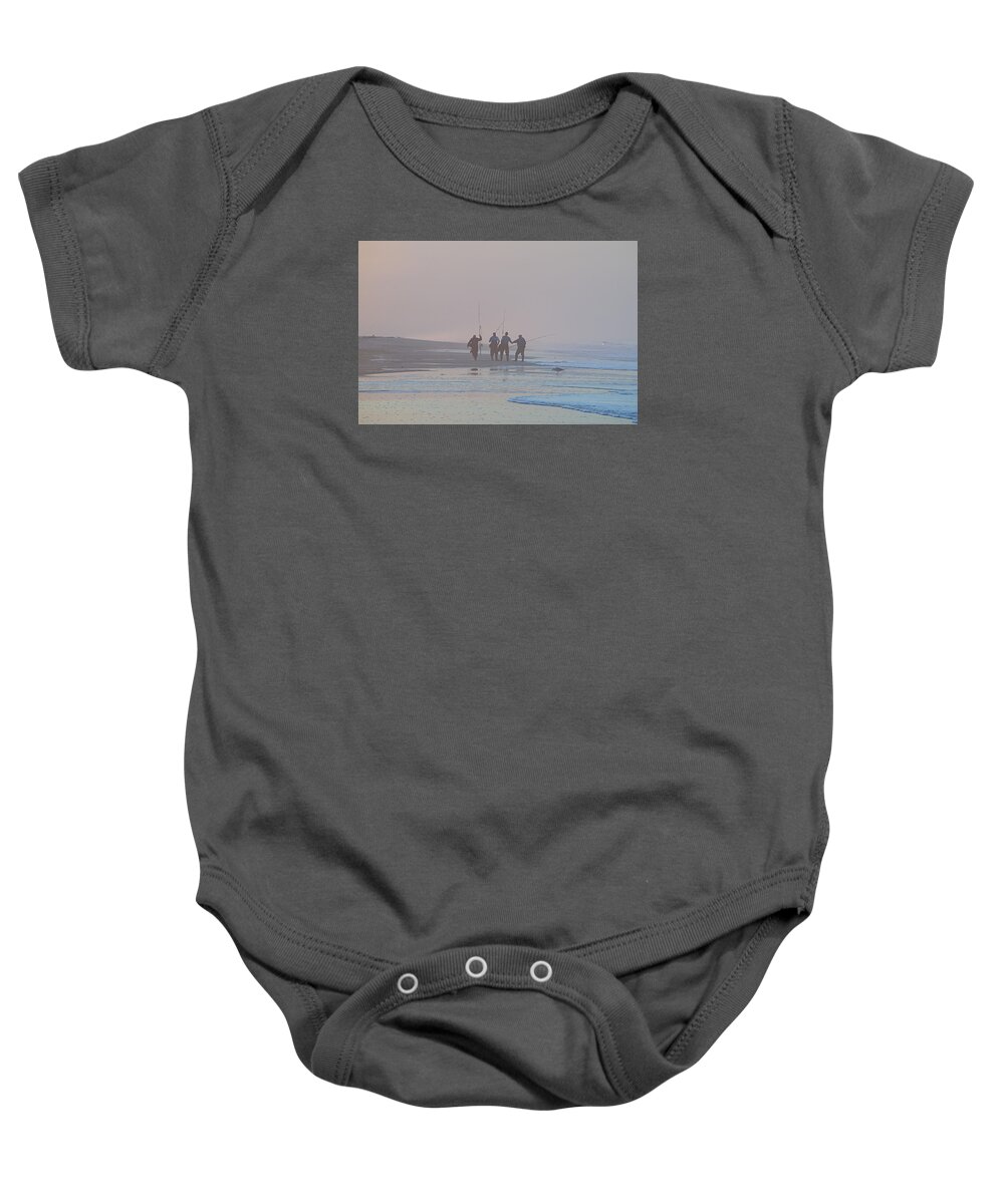 Sunrise Baby Onesie featuring the photograph All Done by Newwwman