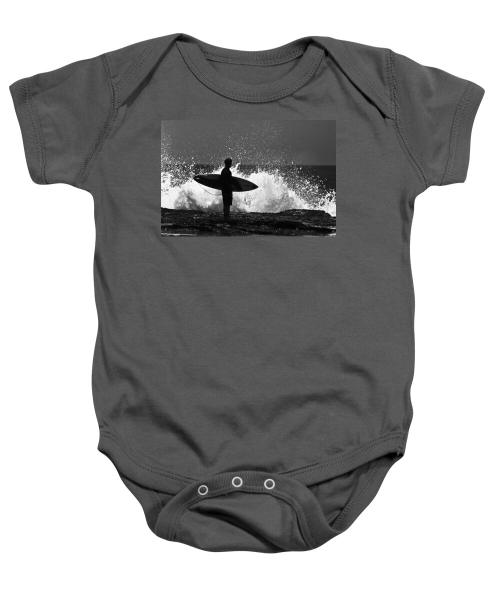 Surfer Baby Onesie featuring the photograph Anticipation by Sheila Smart Fine Art Photography