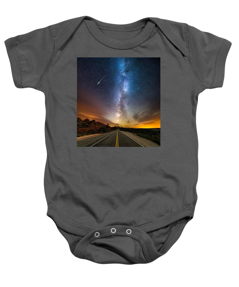 Arches Baby Onesie featuring the photograph Arches National Park by Andy Bucaille