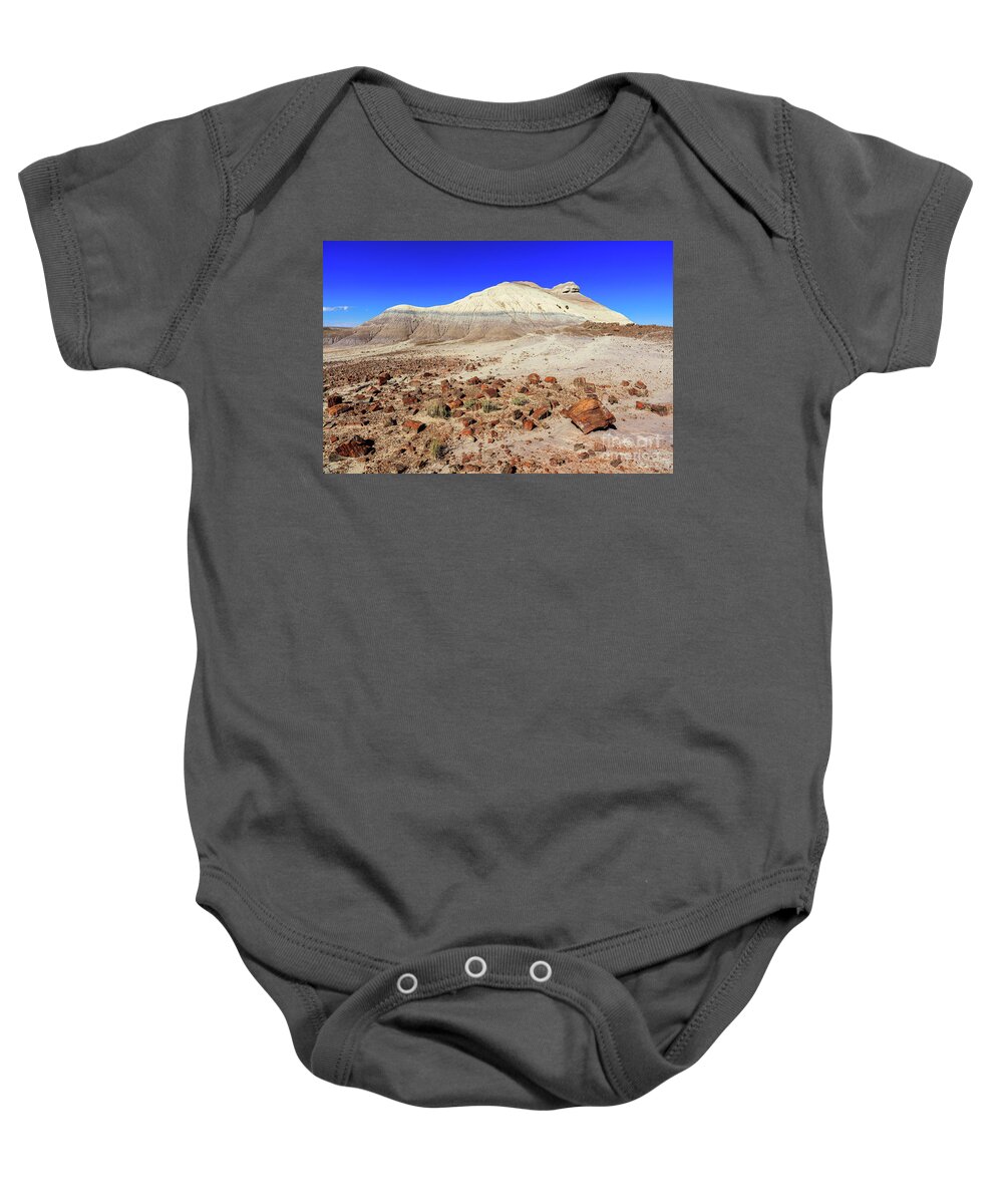 Arizona Baby Onesie featuring the photograph Arizona Petrified Forest by Raul Rodriguez