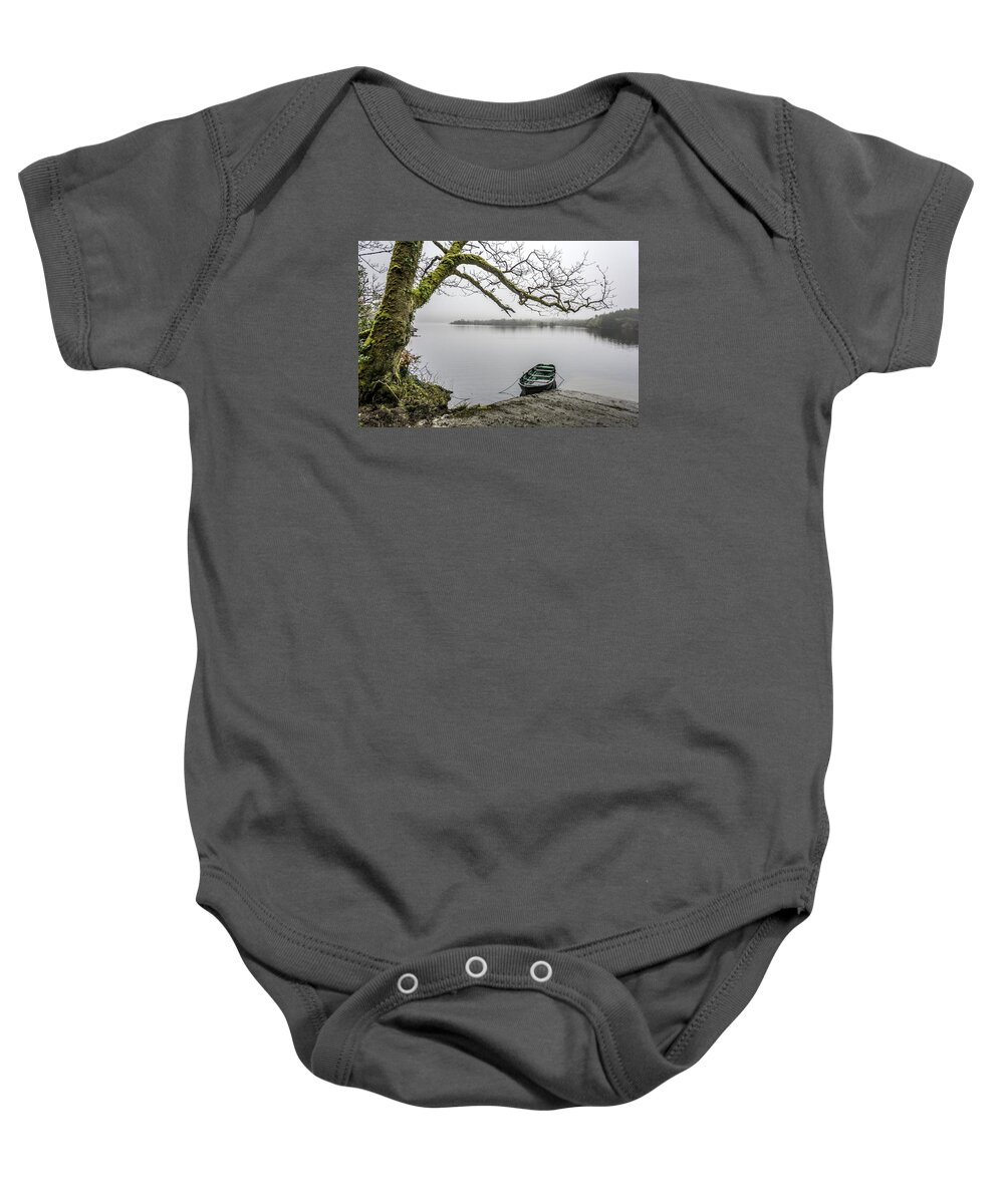 Ireland Baby Onesie featuring the photograph Beautiful Ballynahinch Lake by WAZgriffin Digital