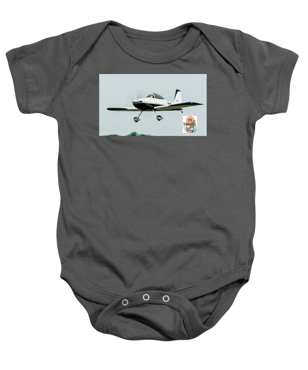 Big Muddy Air Race Baby Onesie featuring the photograph Big Muddy Air Race number 44 by Jeff Kurtz