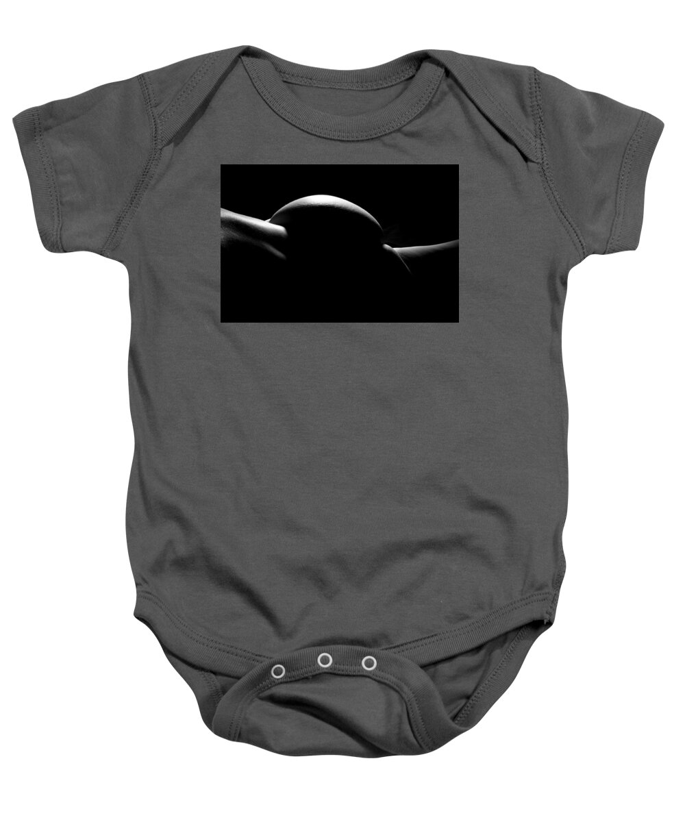 Nude Baby Onesie featuring the photograph Body Abstract 1 by Joe Kozlowski