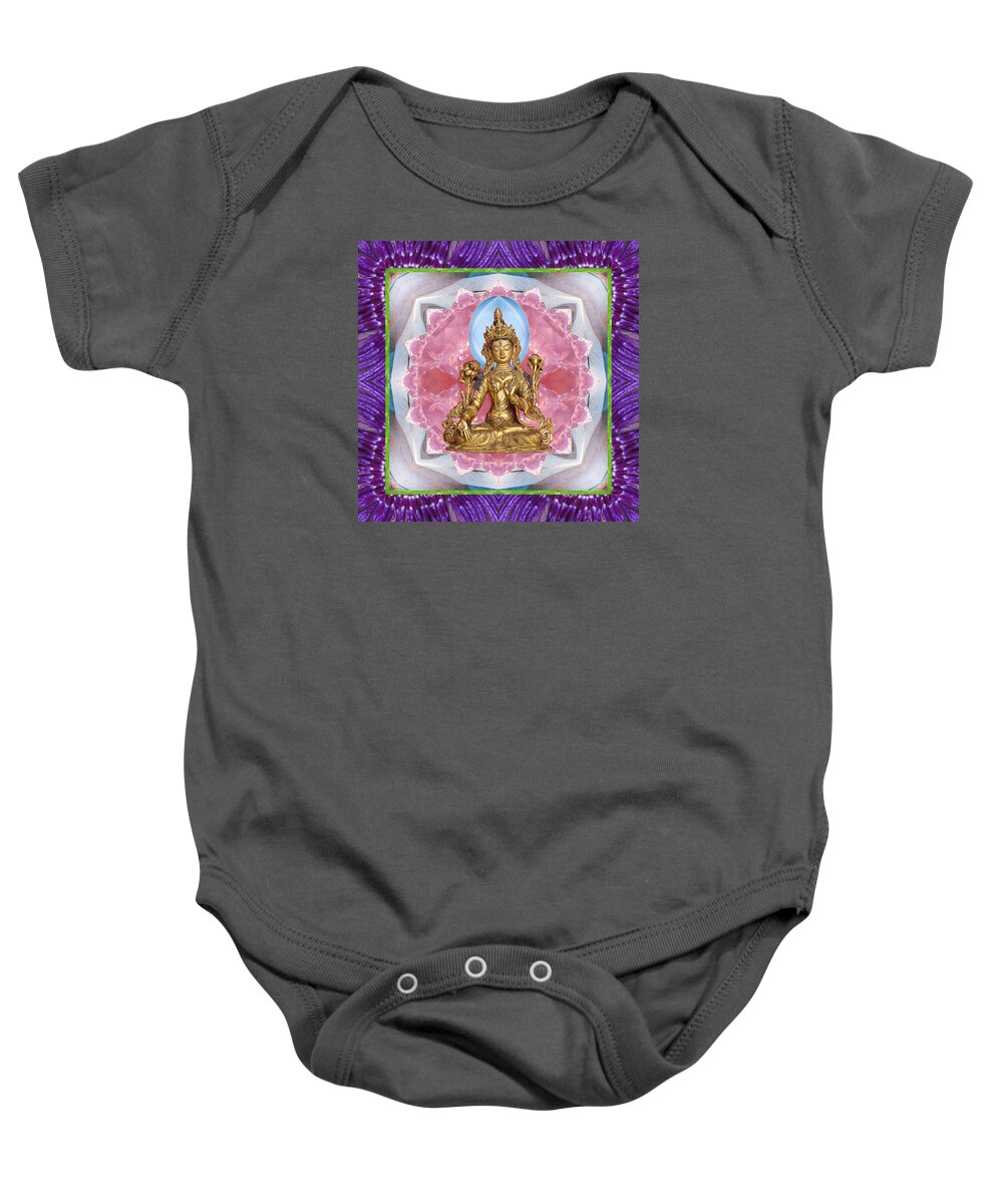 Goddess Baby Onesie featuring the photograph Bright Ally by Bell And Todd