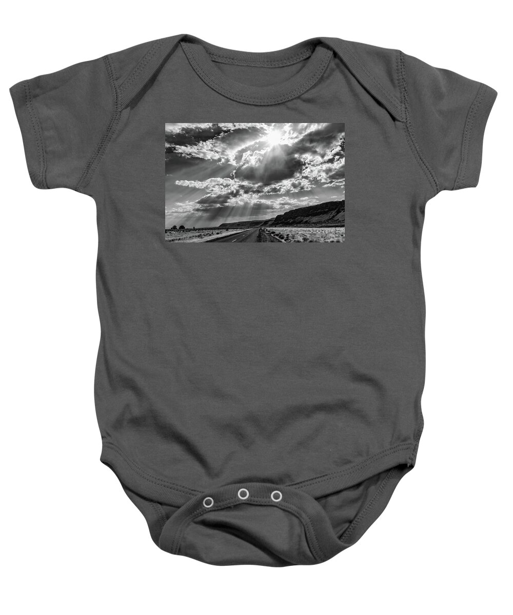 Clouds Baby Onesie featuring the photograph Bring it Home by Steven Clark
