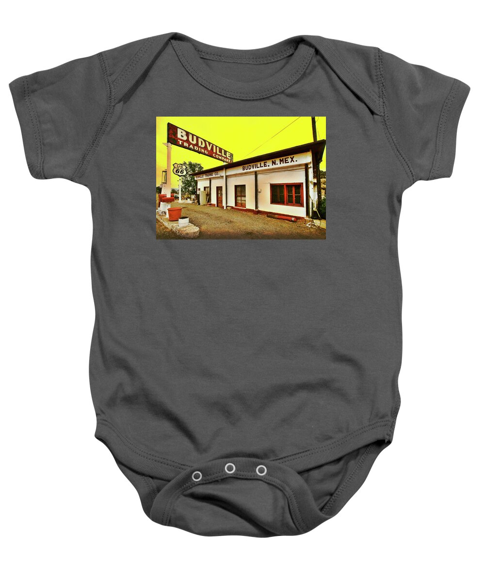 Budville Baby Onesie featuring the photograph Budville by Micah Offman
