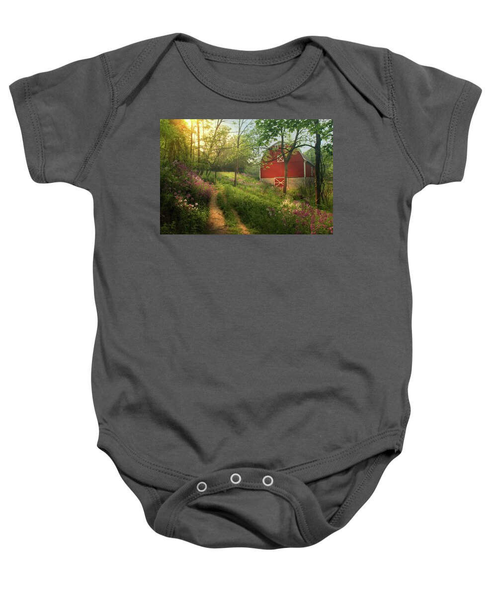 Spring Baby Onesie featuring the photograph Bursting Forth by Rob Blair