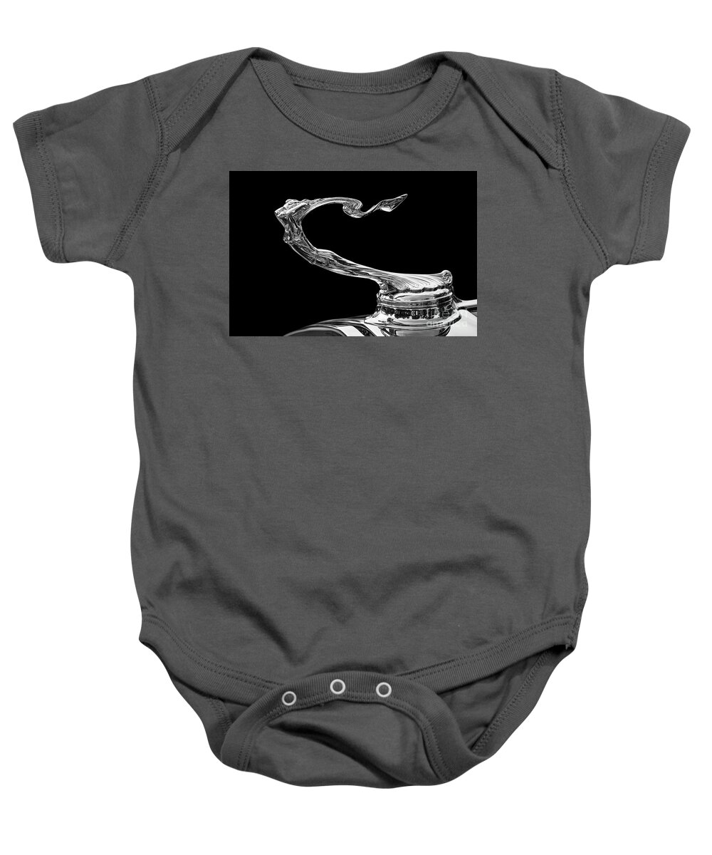 Cadillac Baby Onesie featuring the photograph Cadillac Goddess by Dennis Hedberg