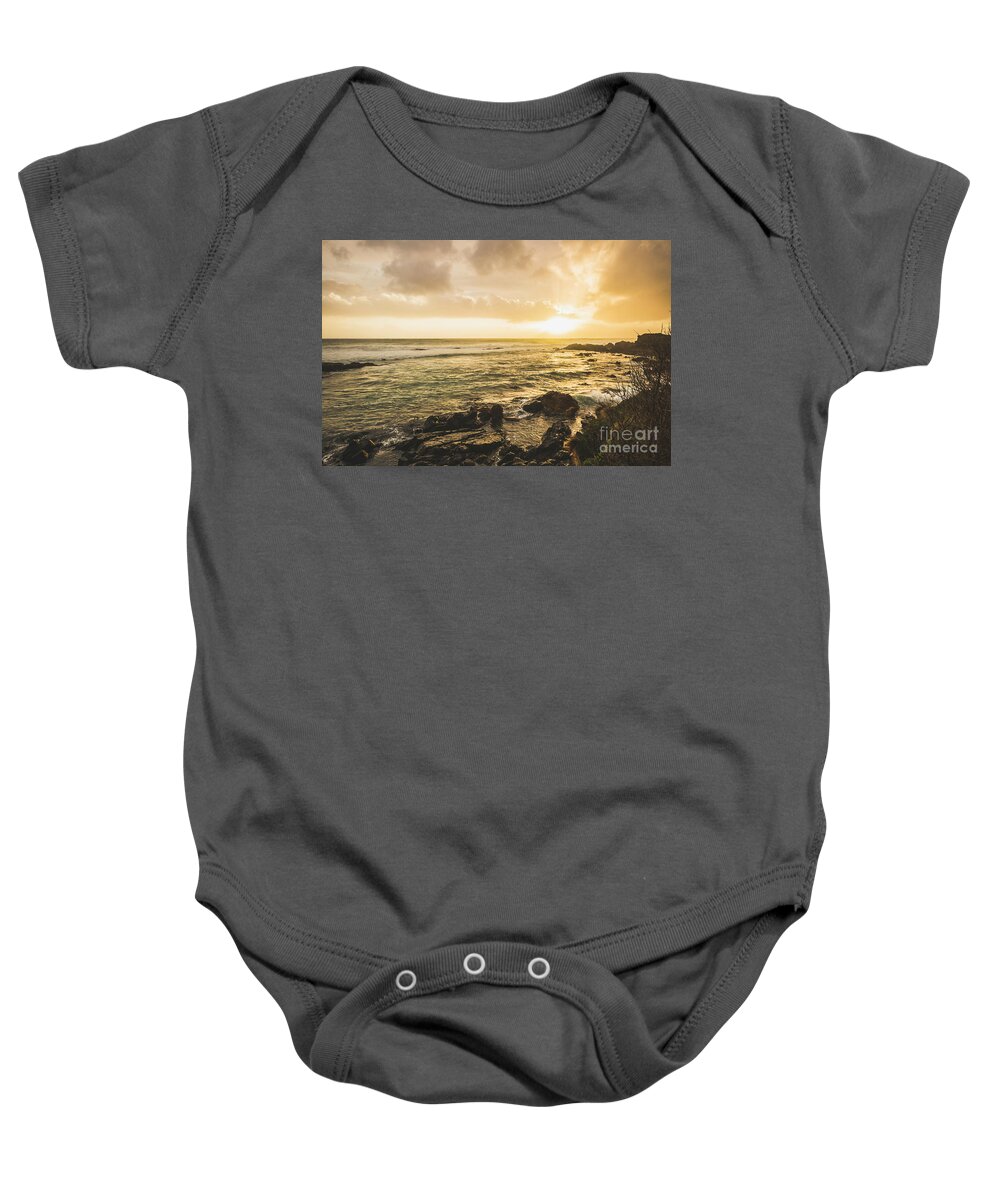 Water Baby Onesie featuring the photograph Calm after the storm by Jorgo Photography