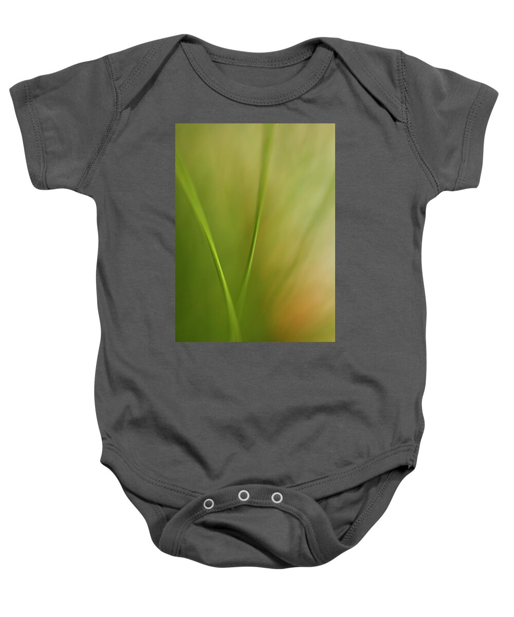 Weed Baby Onesie featuring the photograph Calm by Bob Cournoyer