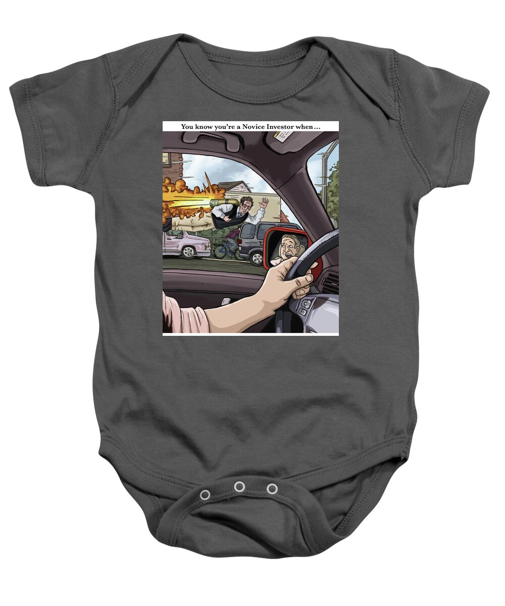 Illustration Baby Onesie featuring the digital art Chapter 11 by Mark Slauter