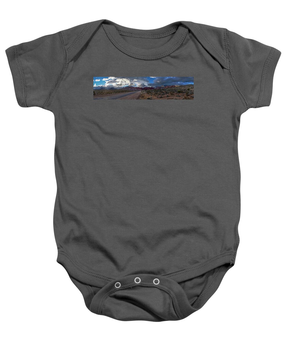 Christmas Baby Onesie featuring the photograph Christmas in the Desert by Ryan Smith