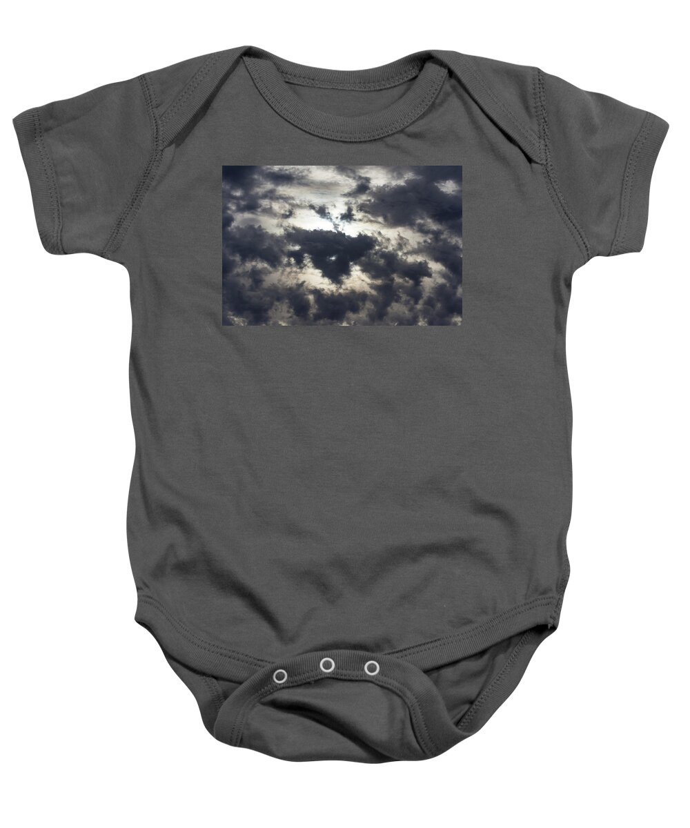 Clouds Baby Onesie featuring the photograph Clouds by Douglas Killourie