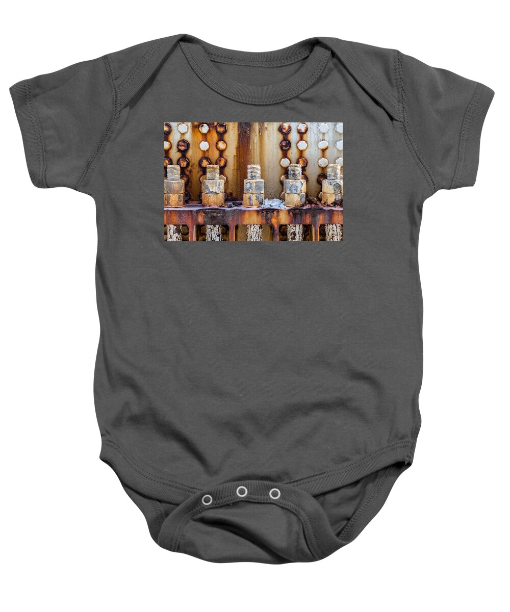 Canon Baby Onesie featuring the photograph Corrosion by SR Green