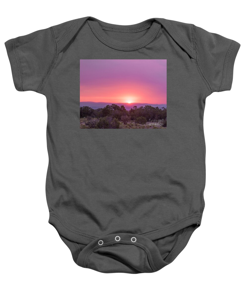 Natanson Baby Onesie featuring the photograph Dawning of the Day by Steven Natanson