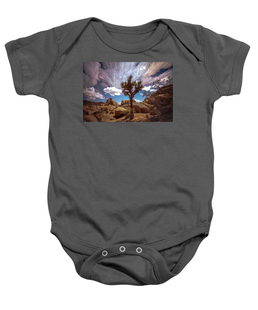 Desert Baby Onesie featuring the photograph Desert Space Time 2 by Ryan Weddle