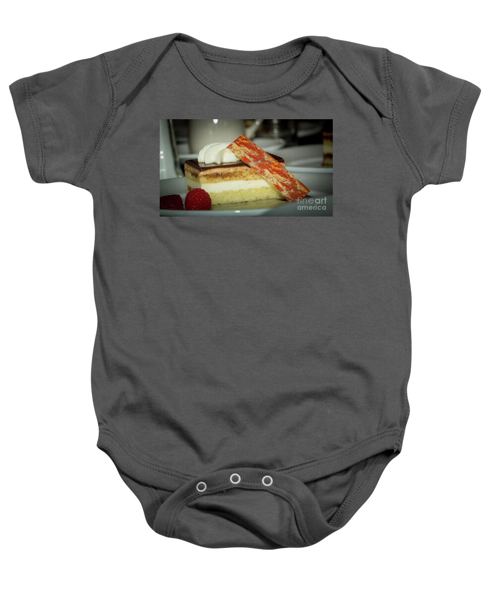 Canon Ef-s-15-85mm F/3.5-5.6 Usm Baby Onesie featuring the photograph Dessert by Agnes Caruso