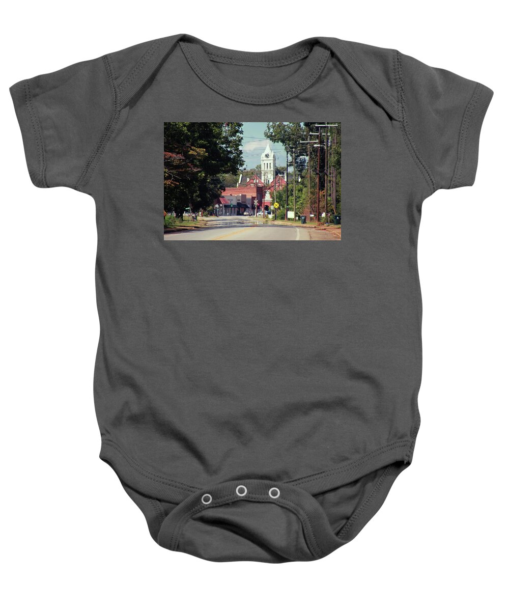 Ellaville Baby Onesie featuring the photograph Ellaville, GA - 2 by Jerry Battle