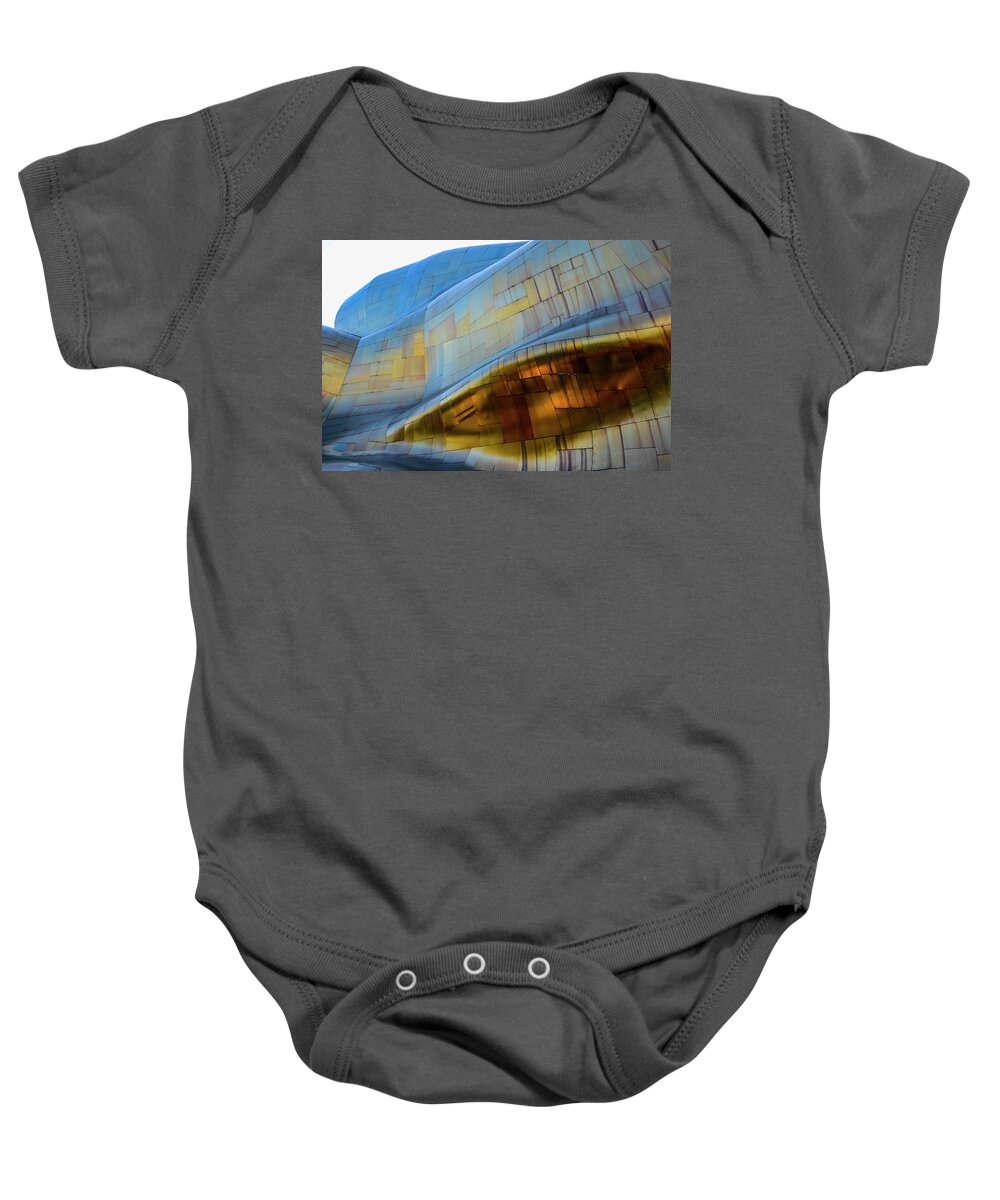 Museum Baby Onesie featuring the photograph MoPOP 3 by Pelo Blanco Photo