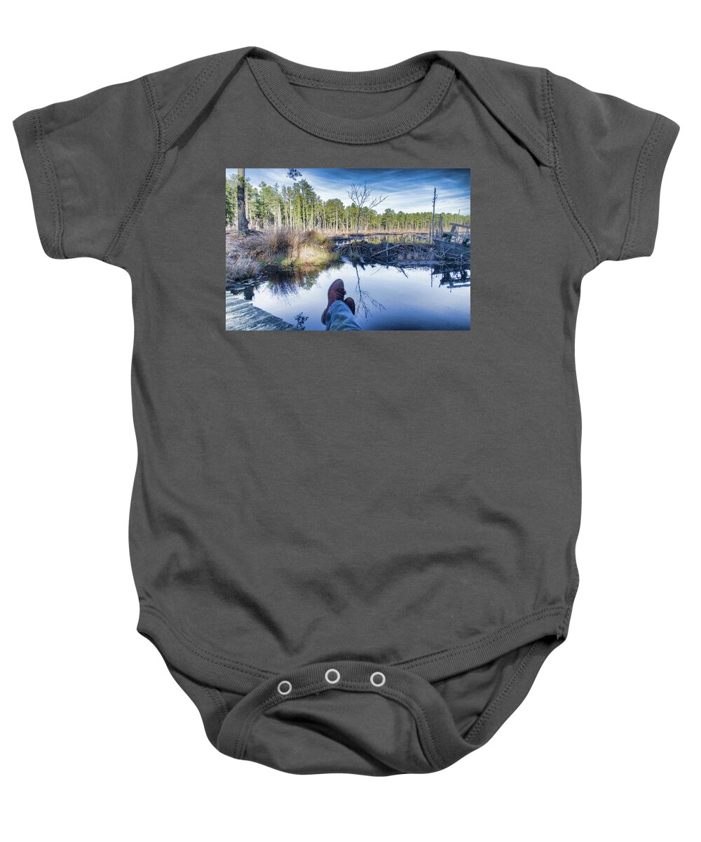 Landscape Baby Onesie featuring the photograph Enjoying the View by Beth Venner