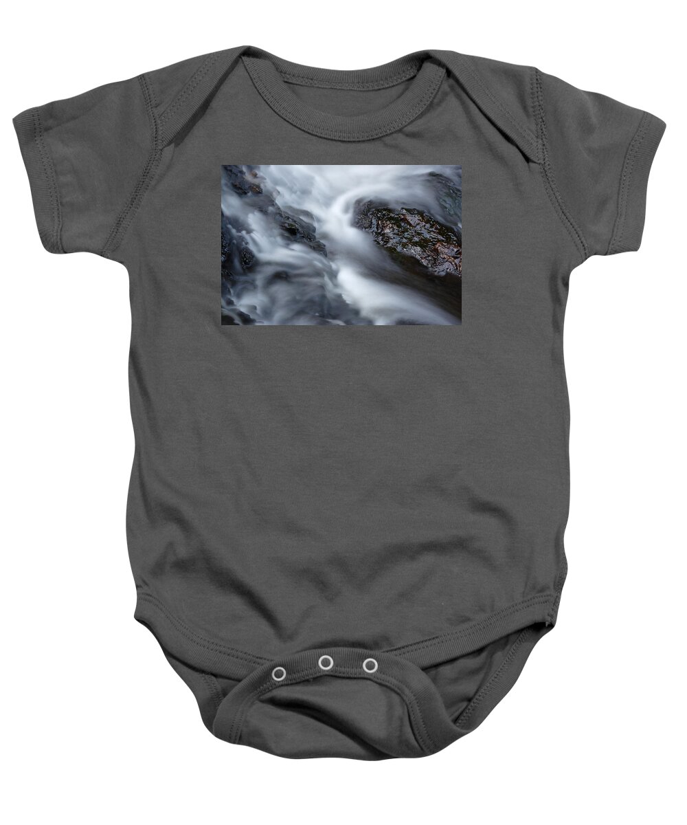 Water Baby Onesie featuring the photograph Falls Detail by Jeff Galbraith