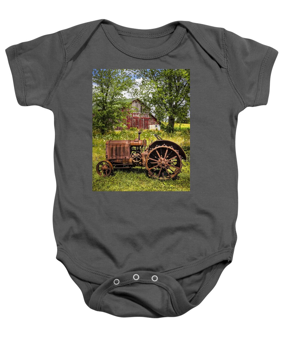 American Baby Onesie featuring the photograph Forefathers II by Debra and Dave Vanderlaan