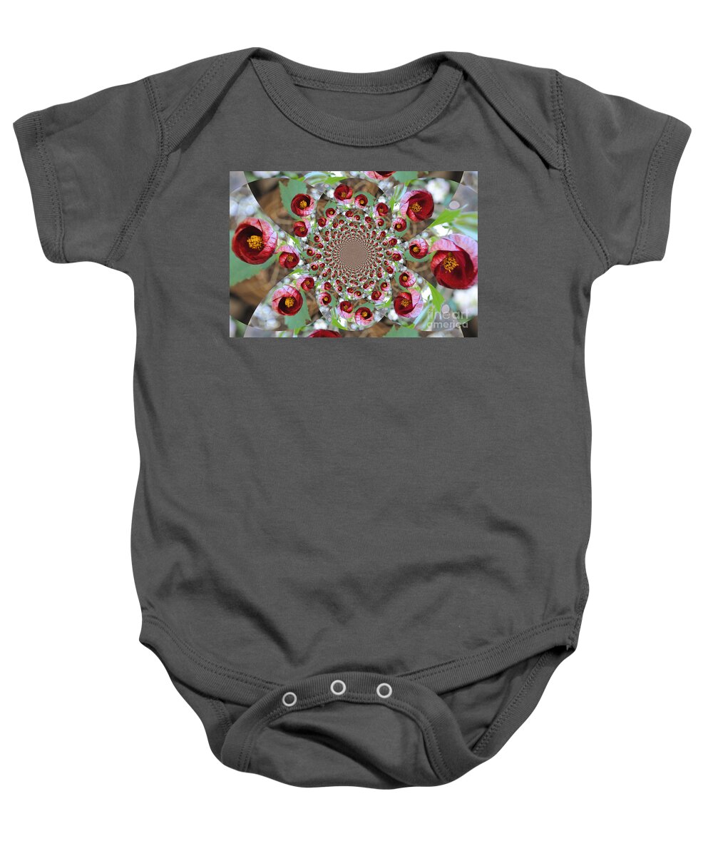 Florals Baby Onesie featuring the photograph Forever flowers by Steven Wills