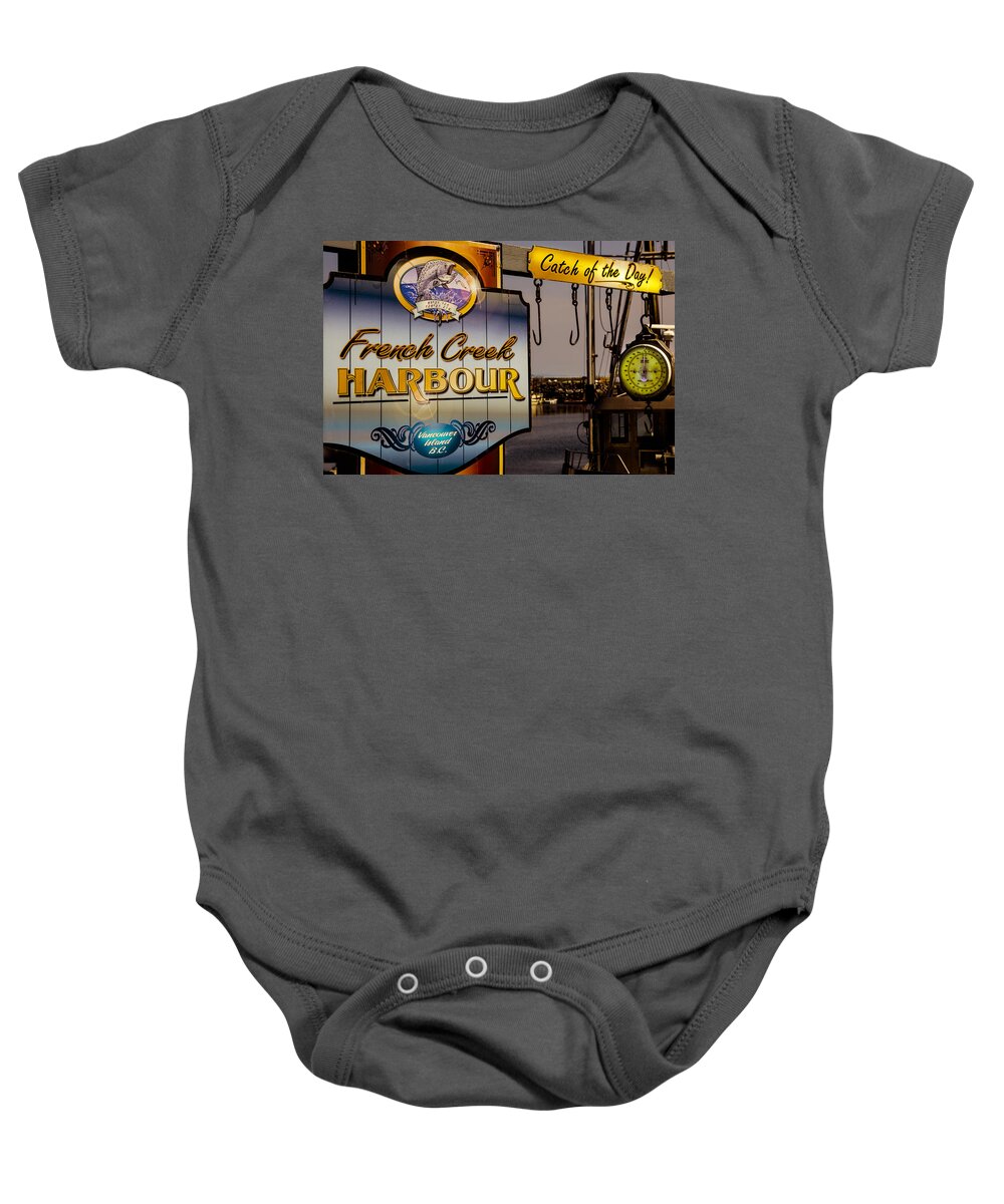 Landscape Baby Onesie featuring the photograph French Creek by Wayne Enslow