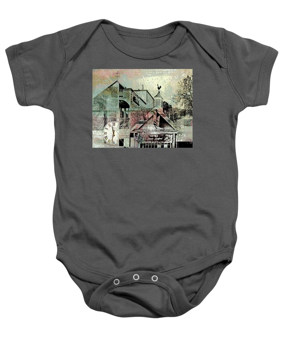  Baby Onesie featuring the photograph Fresh Seafood by Susan Stone