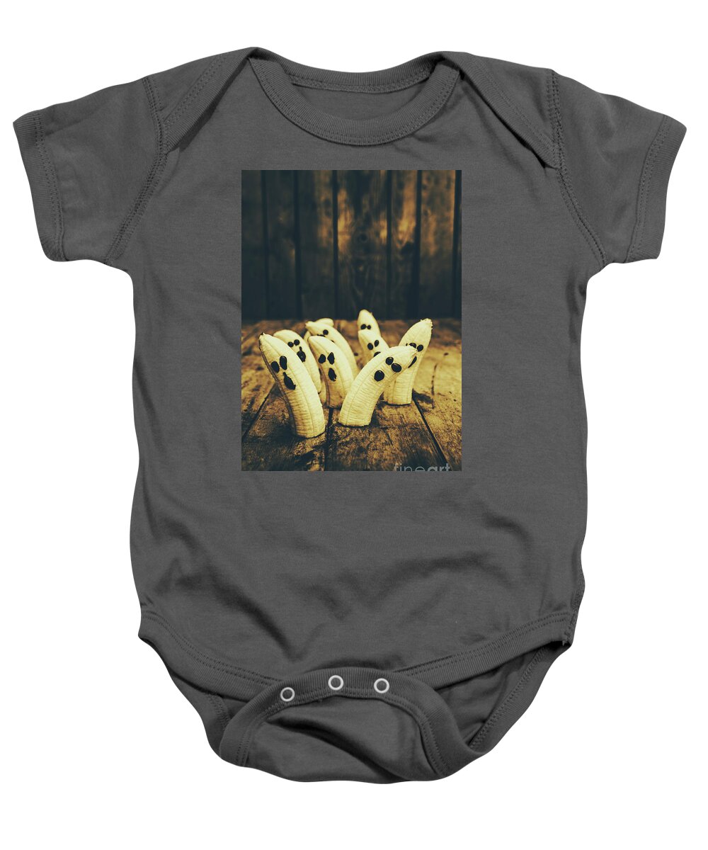 Halloween Baby Onesie featuring the photograph Going bananas over Halloween by Jorgo Photography