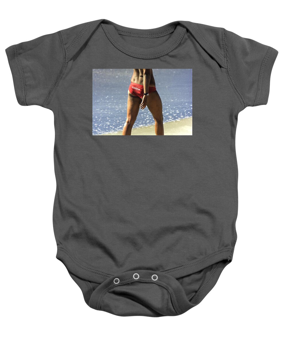 Original Baby Onesie featuring the photograph Guard by WAZgriffin Digital