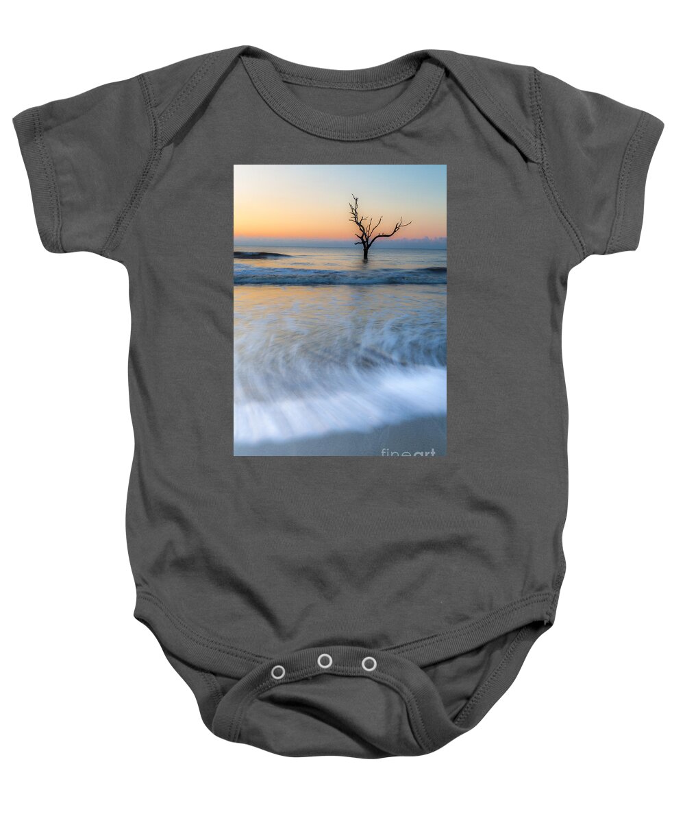 Tree Baby Onesie featuring the photograph High Water by Harry B Brown