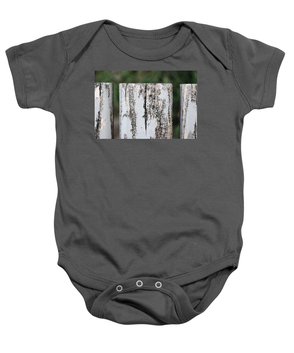 Park Baby Onesie featuring the photograph hold my ice cream for a sec II by Kreddible Trout