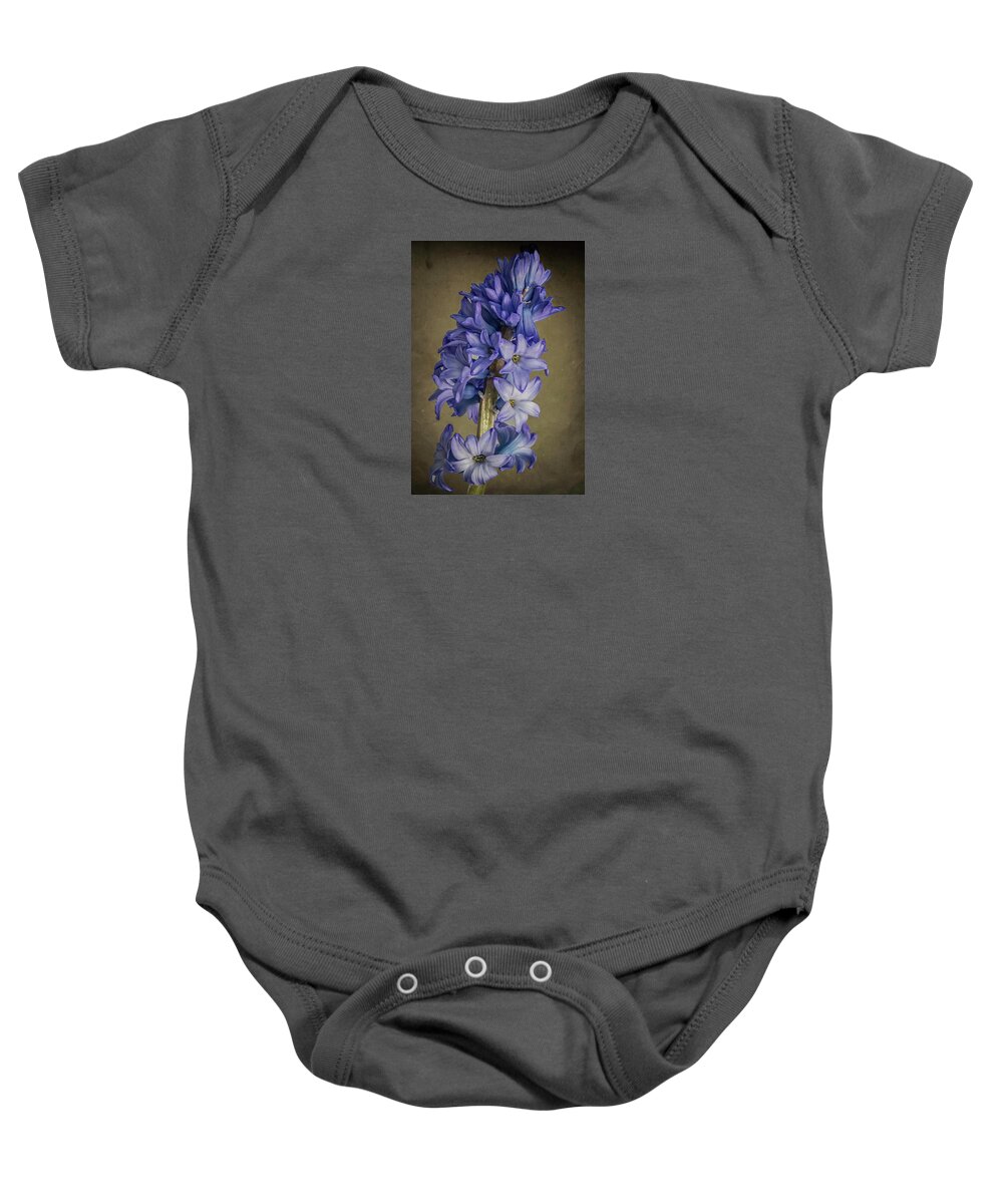 Flowers Baby Onesie featuring the photograph Hyacinth by John Roach