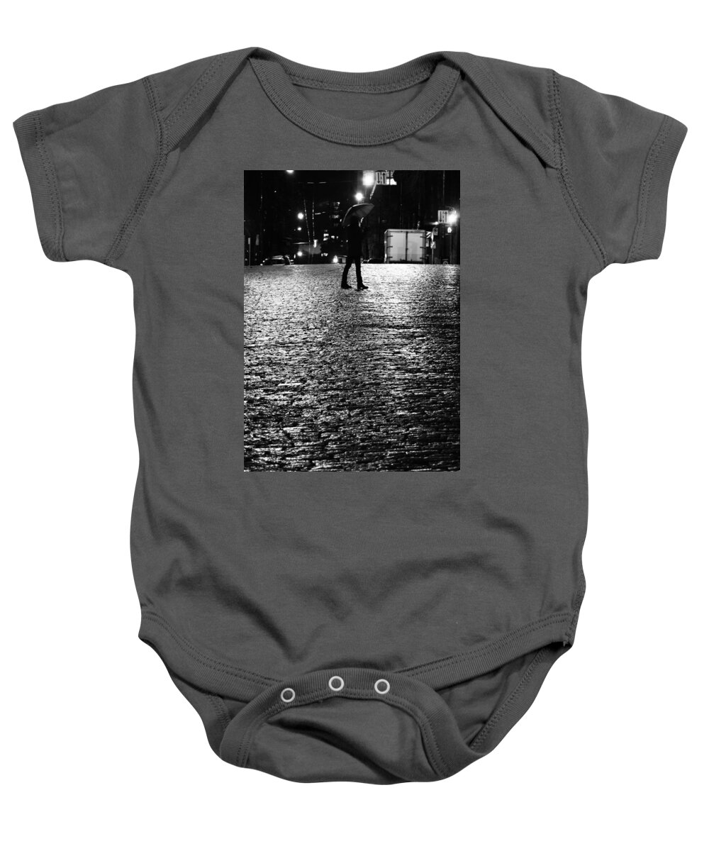 Street Photography Baby Onesie featuring the photograph I was lost by J C