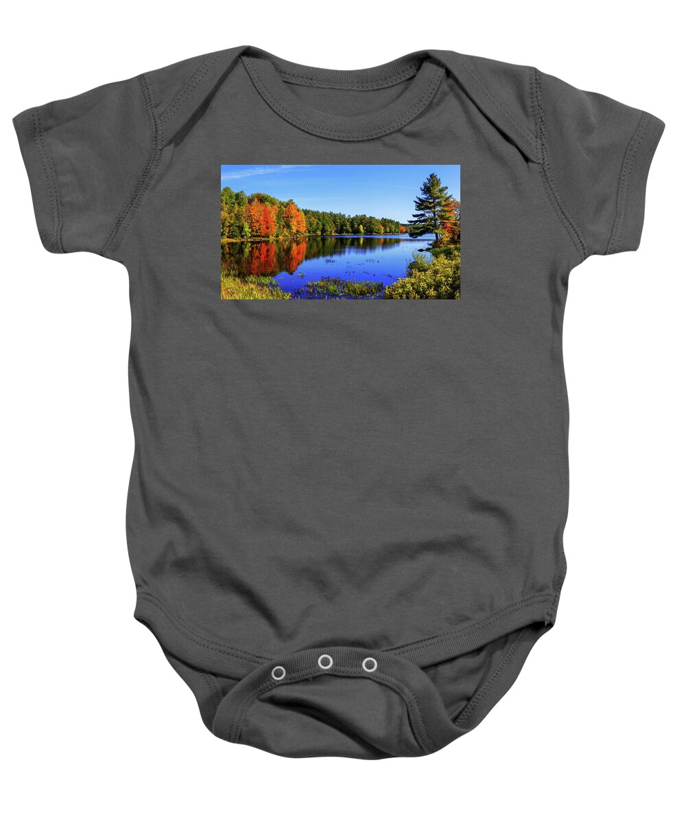 New England Baby Onesie featuring the photograph Incredible by Chad Dutson