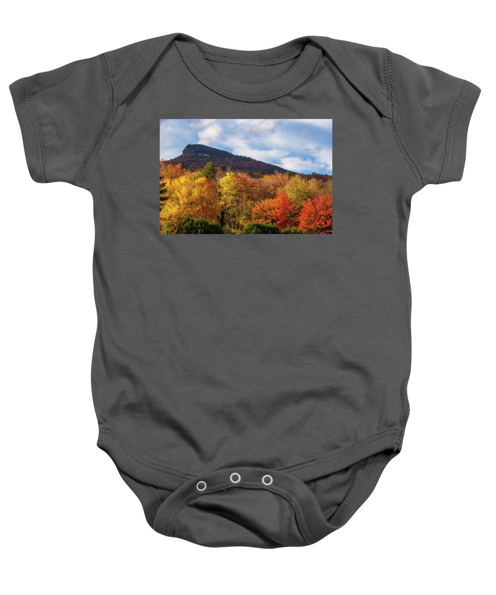 Indian Baby Onesie featuring the photograph Indian Head Autumn by White Mountain Images