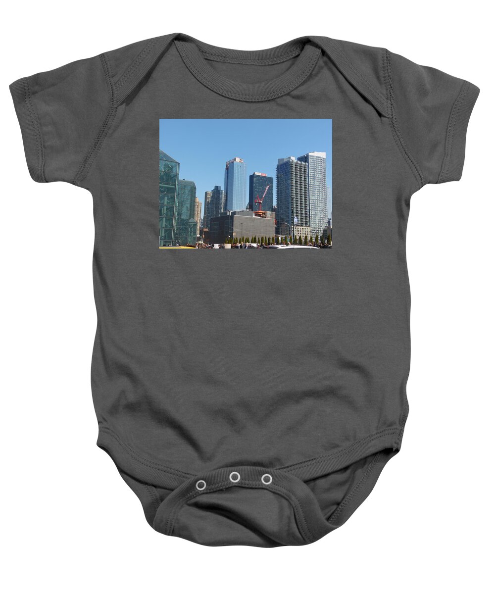 Nyc Baby Onesie featuring the photograph Insomnia City by Antonio Moore