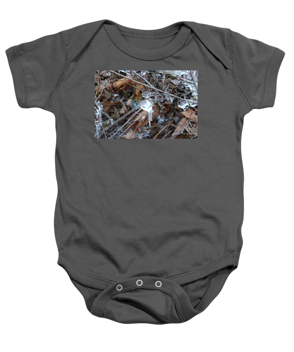 Ice Baby Onesie featuring the photograph Jewel of Winter 1 by Christopher Lotito