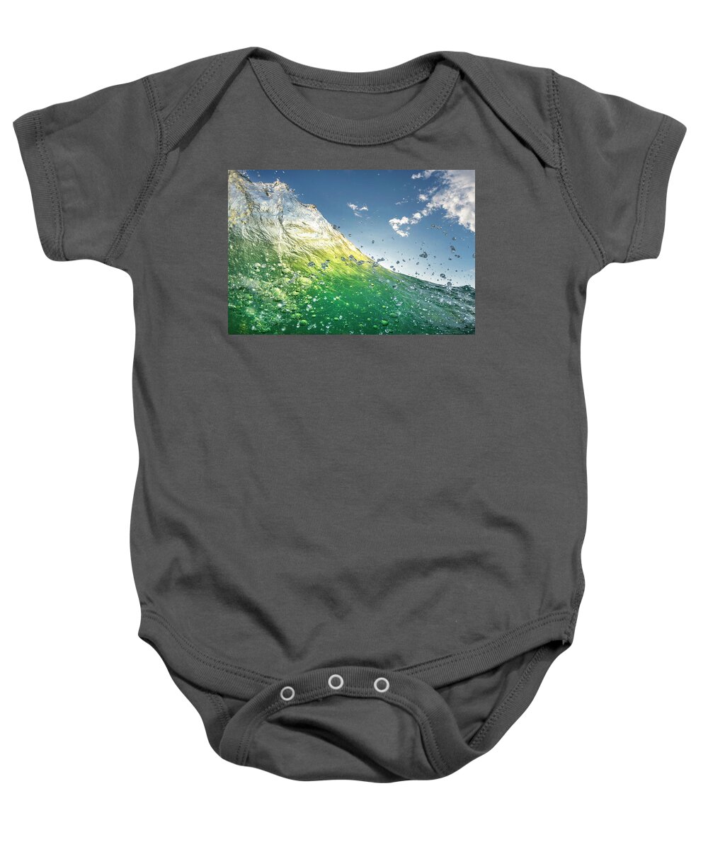 Key Lime Baby Onesie featuring the photograph Key Lime by Sean Davey