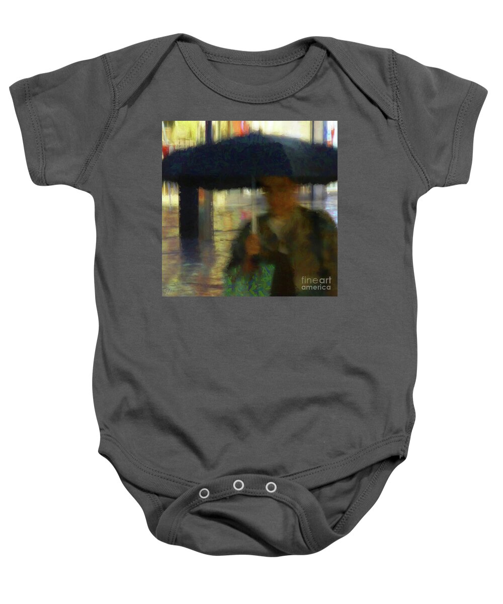 Woman Baby Onesie featuring the photograph Lady with Umbrella by LemonArt Photography