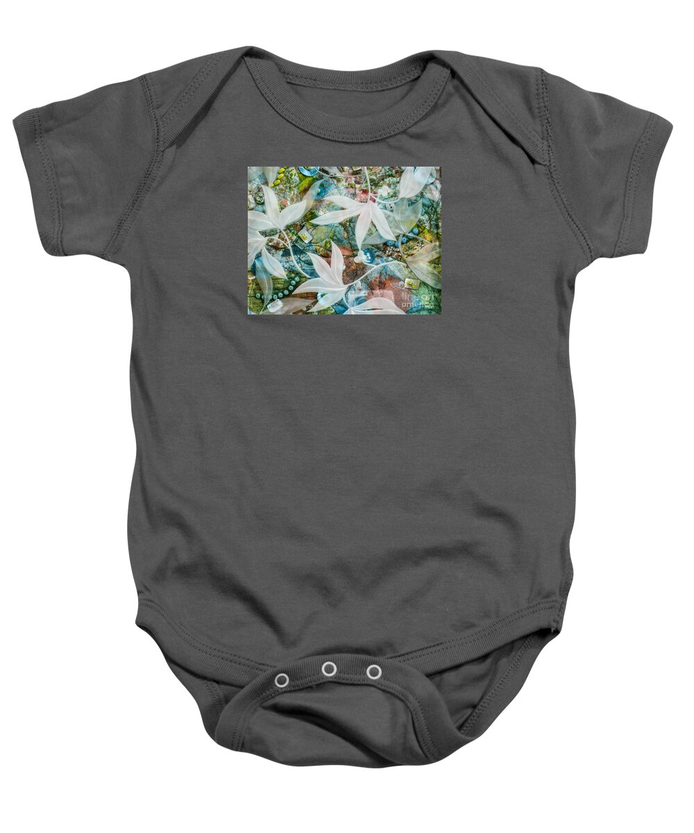 Red Baby Onesie featuring the photograph Random Fancies #1 by Alone Larsen