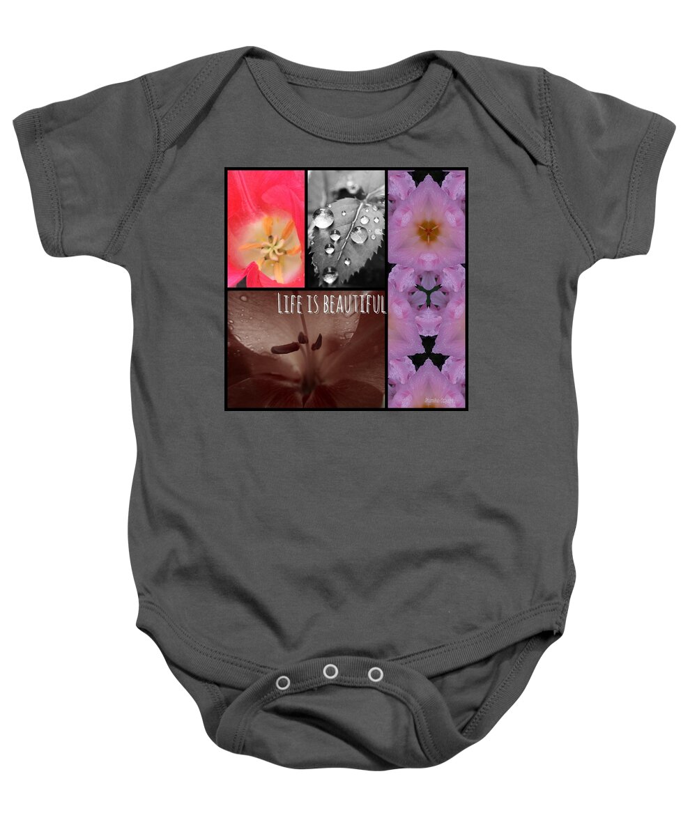 Flower Baby Onesie featuring the photograph Life is beautiful by Kumiko Izumi
