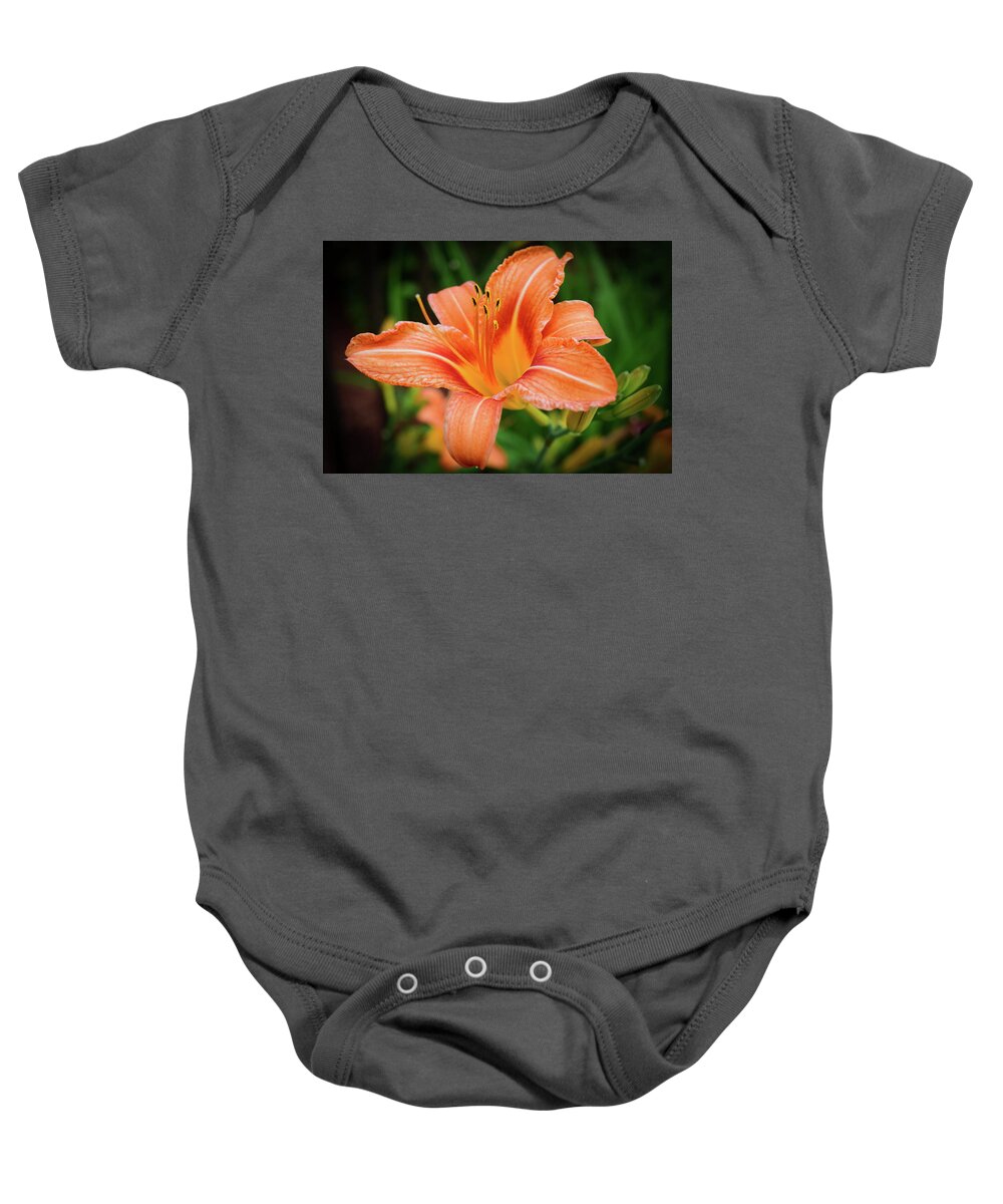 Flower Baby Onesie featuring the photograph Lily by Nicole Lloyd