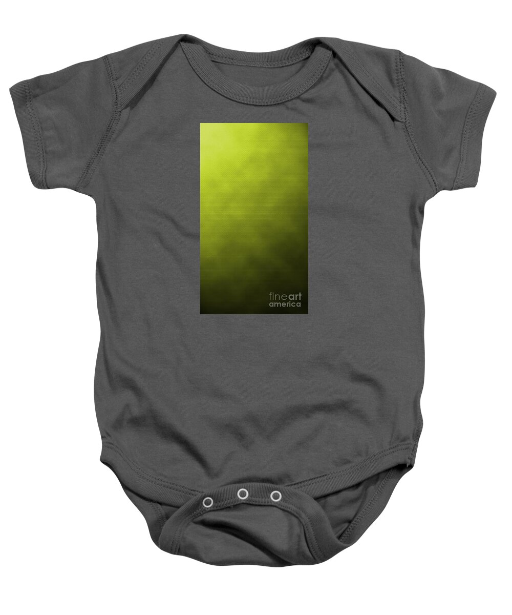 Tessuto Baby Onesie featuring the digital art Lime Fabric by Archangelus Gallery